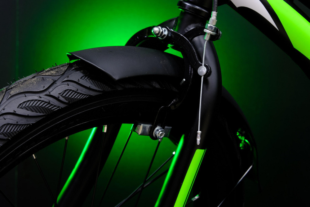 Lorak Junior 20 Boy Матовый Чёрный/Зелёный