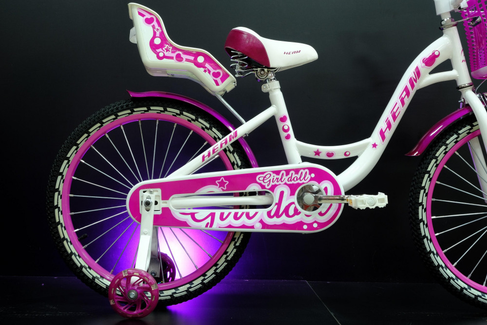 Heam Girl Doll 18 Бело/Вишнёвый