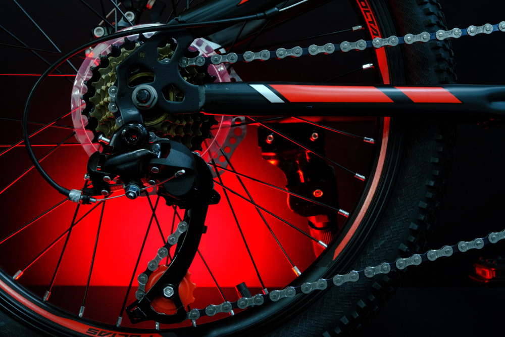 FOLTAS 20 Матовый Чёрный/Красный