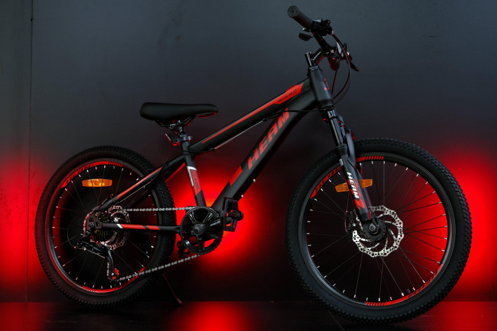 FOLTAS 22 Матовый Чёрный/Красный